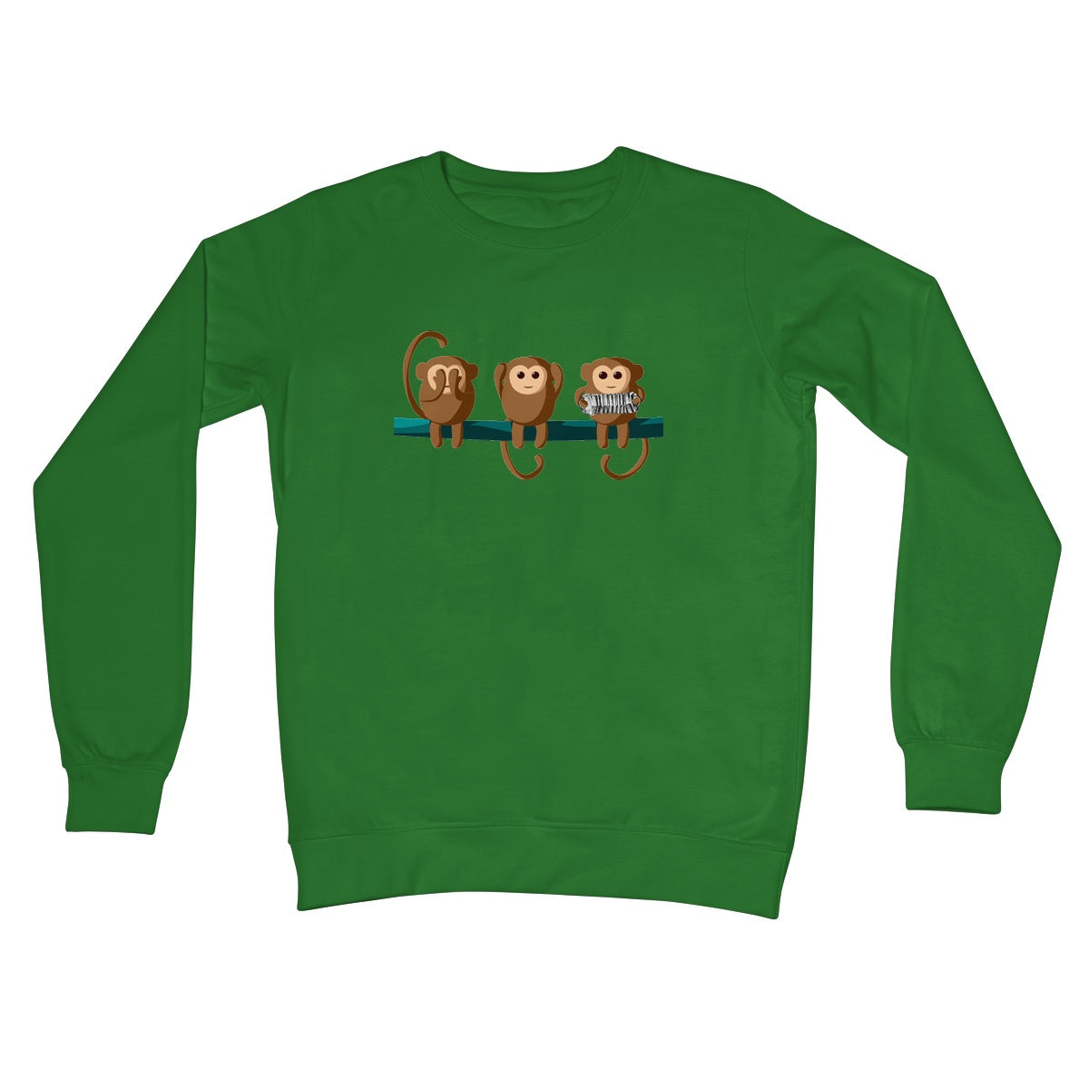 Play No Concertina Monkeys Sweatshirt