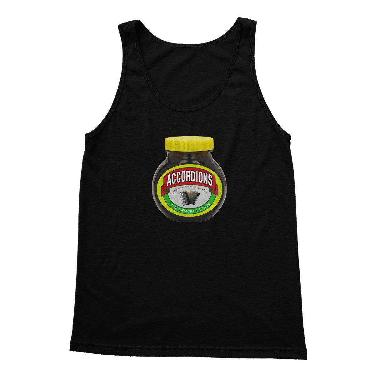 Love Hate Accordions Tank Top