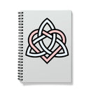 Woven Celtic Hearts Notebook