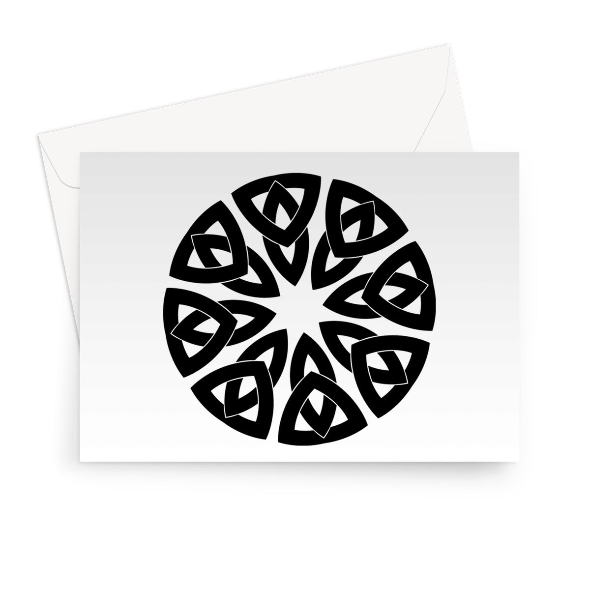 Celtic Petals Greeting Card