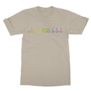 Rainbow Heartbeat Accordion T-Shirt