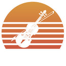 Sunset Fiddle Sticker