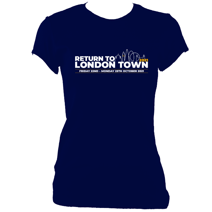 Return to London Town Festival 2021 Women's Fitted T-shirt