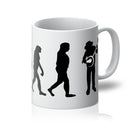 Evolution of Banjo Players Mug