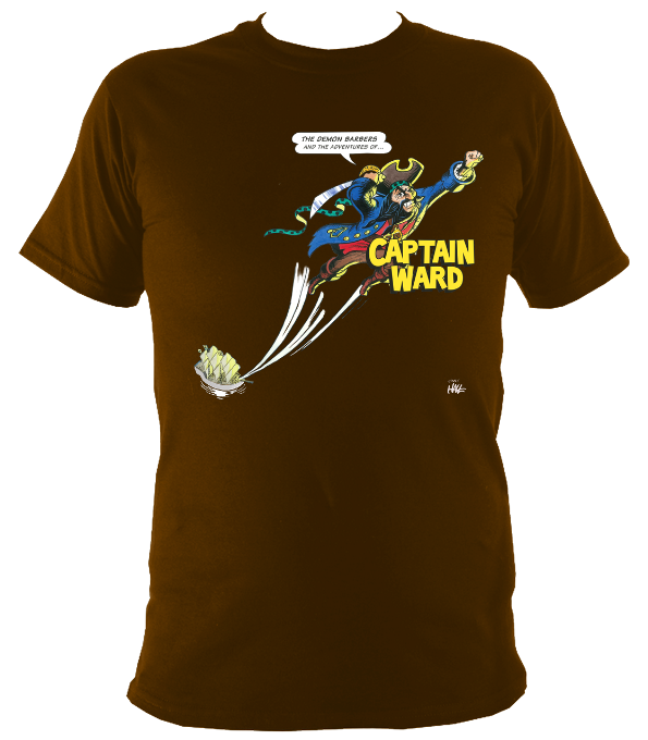 The Demon Barbers "Captain Ward" T-shirt