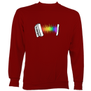 Rainbow Sound Wave Piano Accordion Hoodie