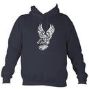 Eagle Hoodie-Hoodie-Denim-Mudchutney