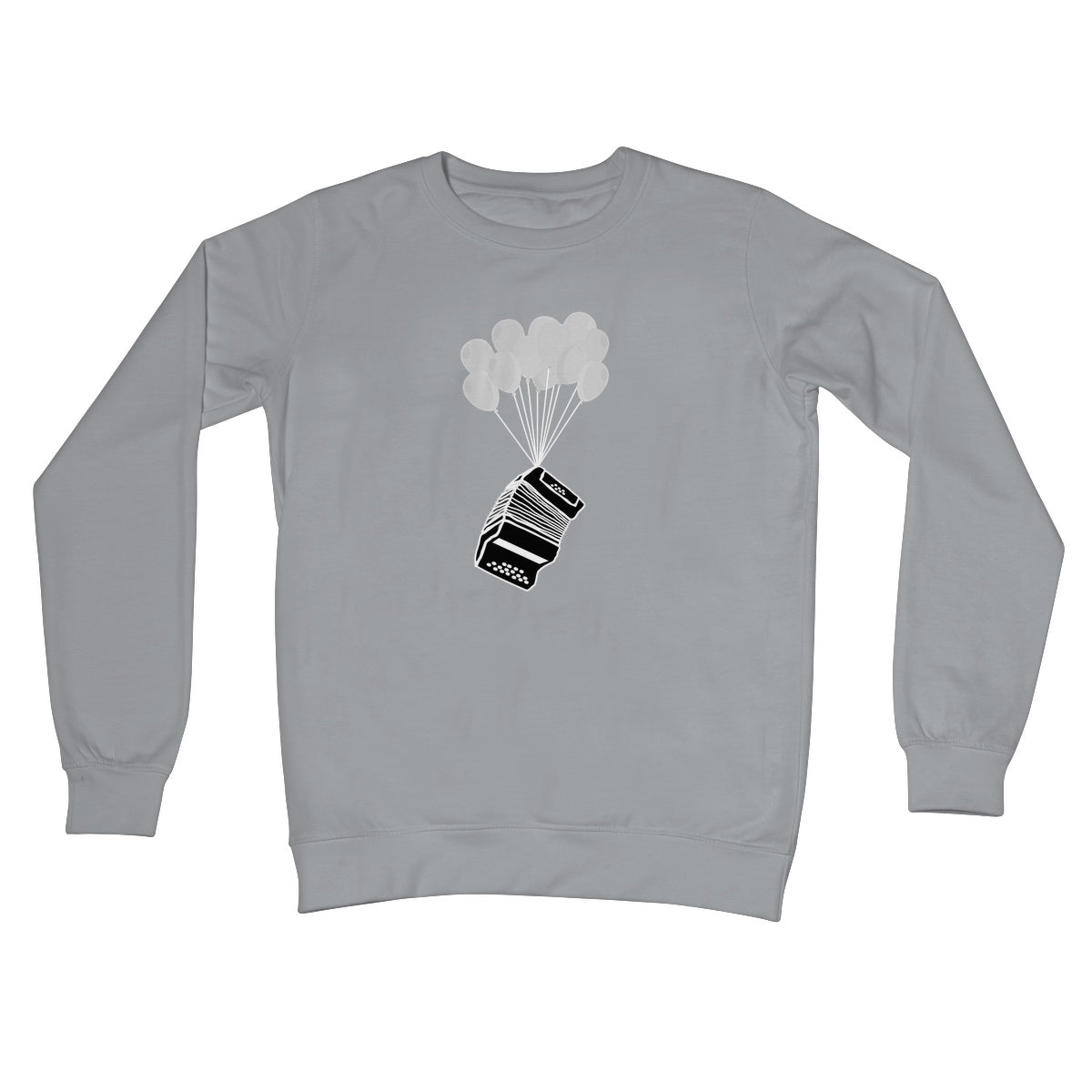 Banksy Style Melodeon Sweatshirt