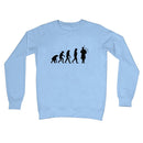 Evolution of Bagpipe players Sweatshirt