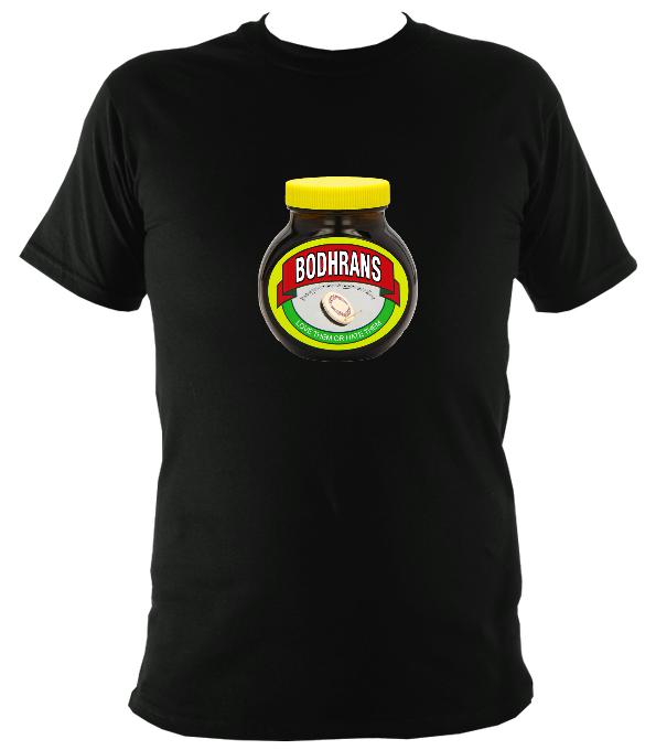 Bodhrans - Love or Hate them T-shirt - T-shirt - Black - Mudchutney