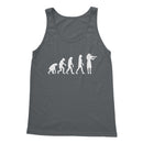 Evolution of Female Fiddle Players Tank Top