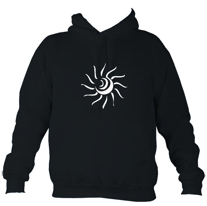 Tribal Sun Hoodie-Hoodie-French navy-Mudchutney