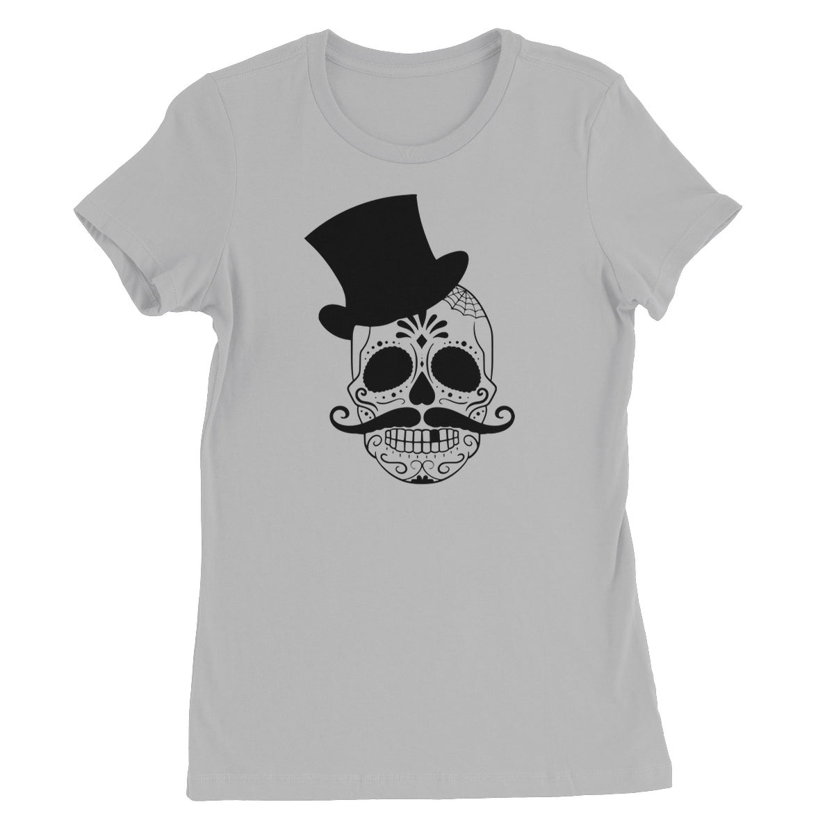 Skull in Top Hat Women's T-Shirt