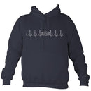 Heartbeat Concertina Hoodie-Hoodie-Denim-Mudchutney