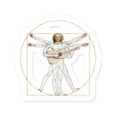 Da Vinci Guitar Sticker