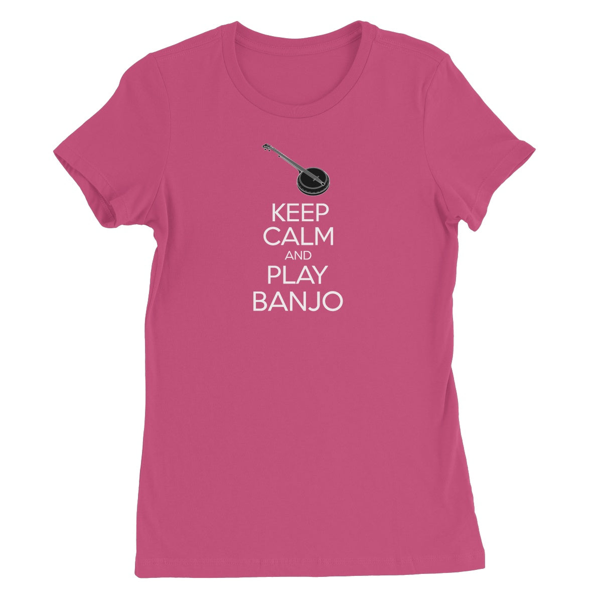 Keep Calm & Play Banjo Women's T-Shirt