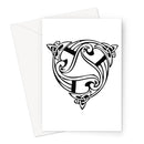 Victorian Celtic Knot Greeting Card