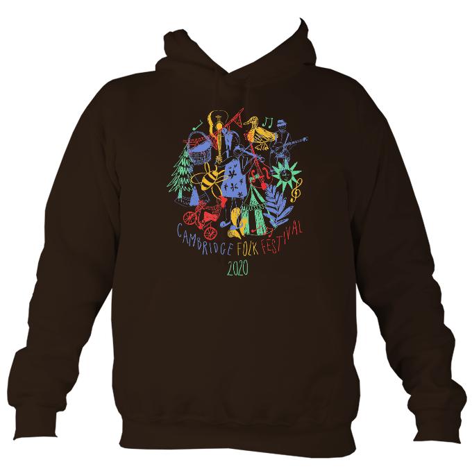 Cambridge Folk Festival - Design 9 - Hoodie-Hoodie-Hot chocolate-Mudchutney