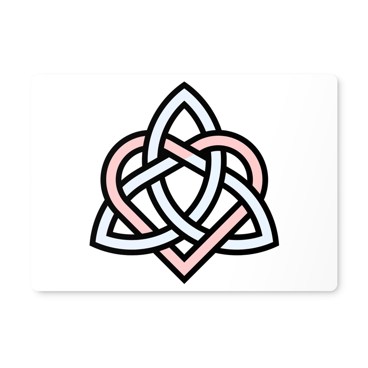 Woven Celtic Hearts Placemat