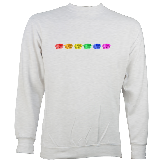 Rainbow of Melodeons Sweatshirt