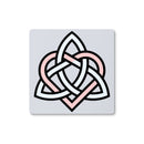 Woven Celtic Hearts Coaster