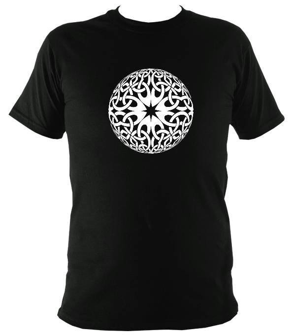 Modern Celtic Globe Illusion T-shirt