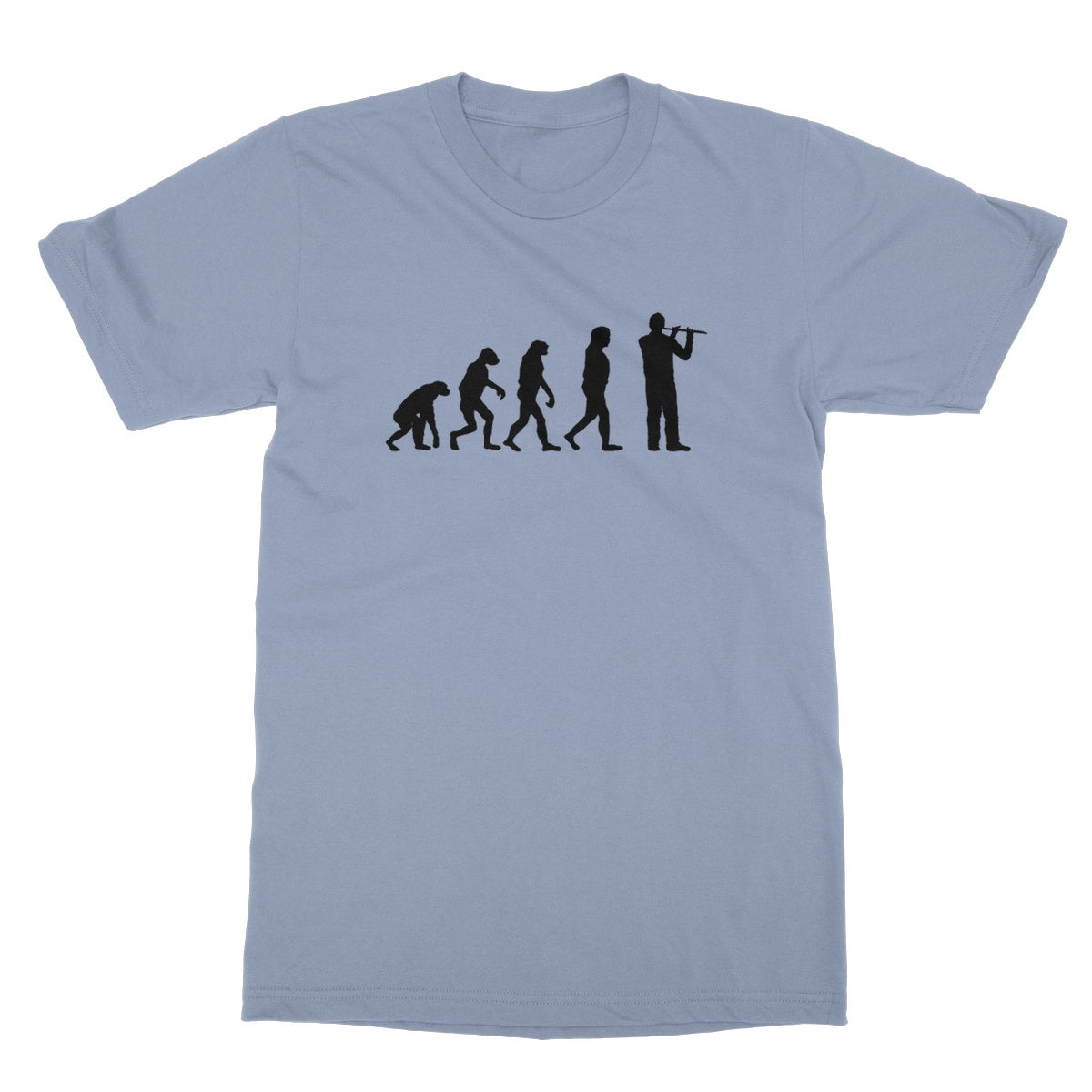 Evolution of Flute Players T-Shirt