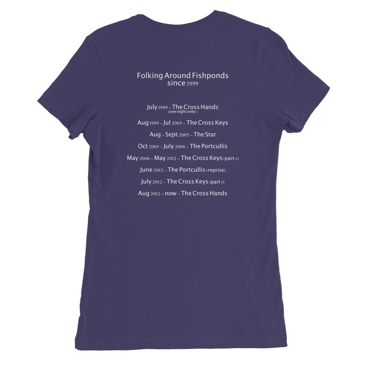 Folk around Fishponds Women's T-Shirt