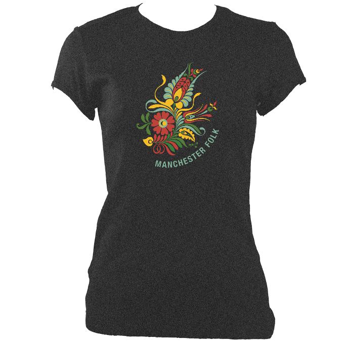 Manchester Folk 2020 Ladies Fitted T-shirt