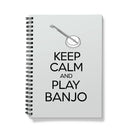 Keep Calm & Play Banjo Notebook