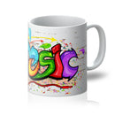 Music Graffiti Art Mug