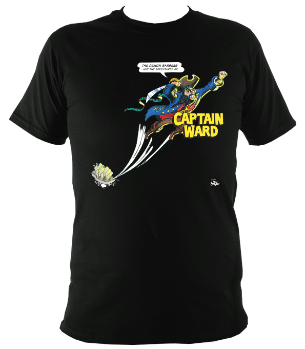 The Demon Barbers "Captain Ward" T-shirt