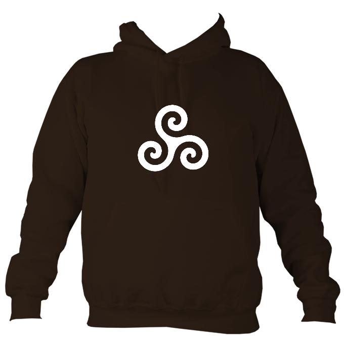 Triskelion Hoodie-Hoodie-Hot chocolate-Mudchutney