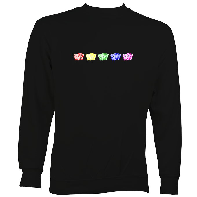 Rainbow Accordions / Melodeons Sweatshirt