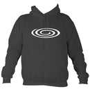 Flattened Spiral Hoodie-Hoodie-Charcoal-Mudchutney