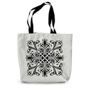 Ornamental Square Canvas Tote Bag