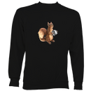 Squirrel playing Concertina Sweatshirt