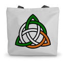 Irish Celtic Knot Canvas Tote Bag