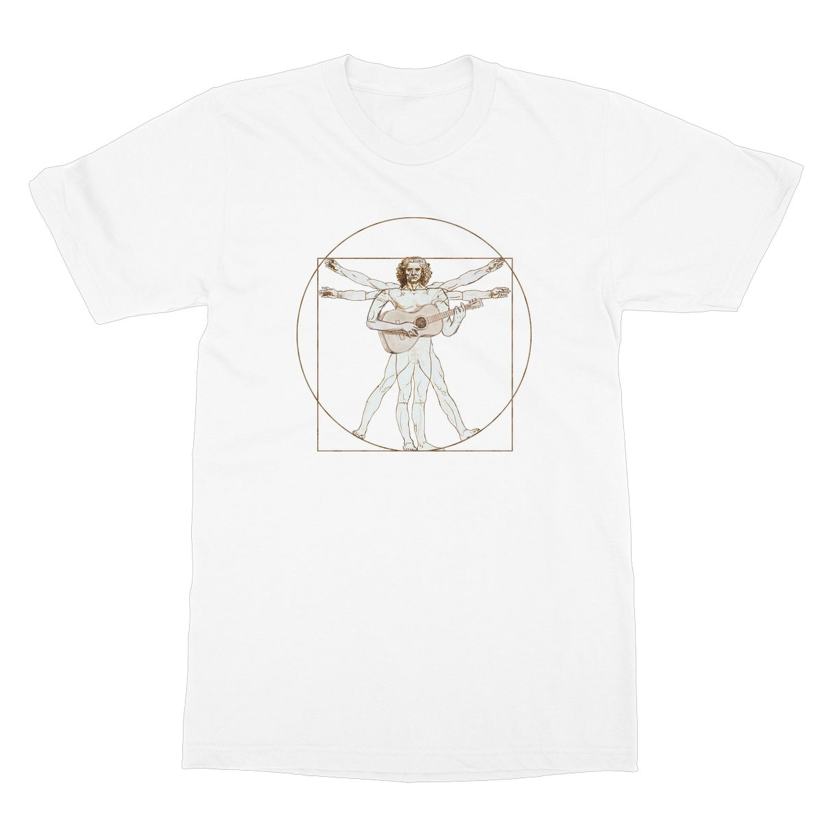 Da Vinci Guitar T-Shirt