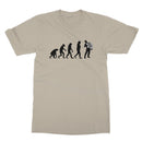 Evolution of Accordion Player T-Shirt