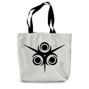 Star And Circle Tribal Canvas Tote Bag