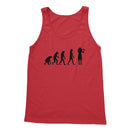 Evolution of Female Flute Players Tank Top