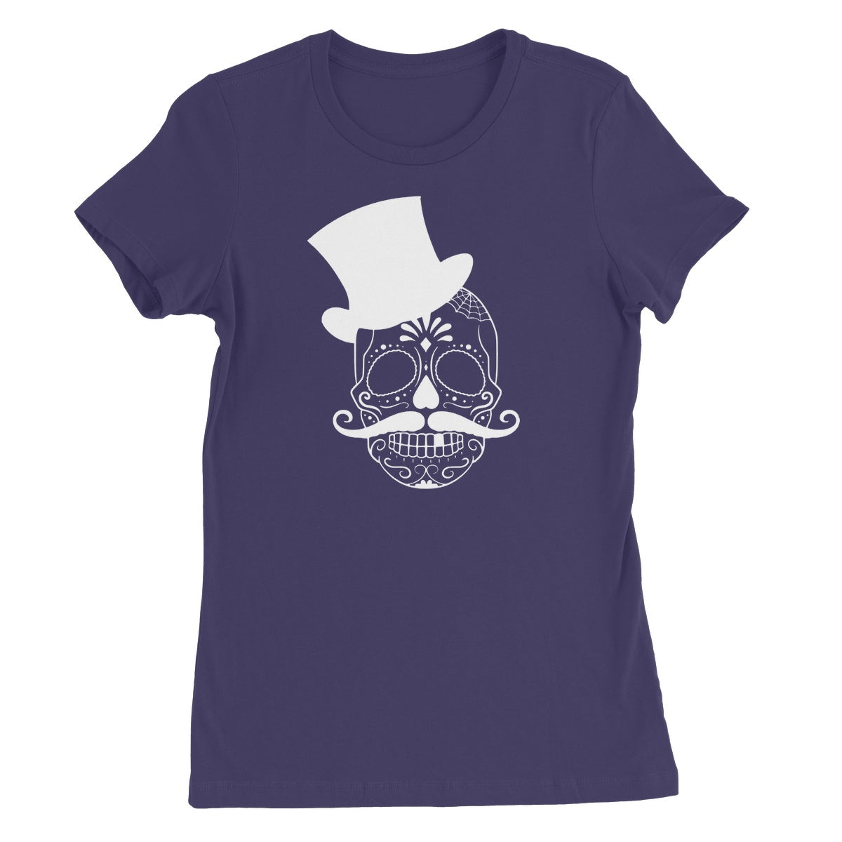 Skull in Top Hat Women's T-Shirt