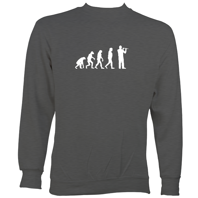 Evolution of Flute Players Sweatshirt