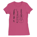 Fiddle Patent Women's T-Shirt