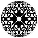 Celtic Woven Globe Sticker