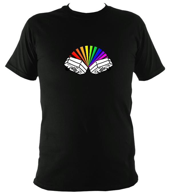 Rainbow Concertina T-shirt