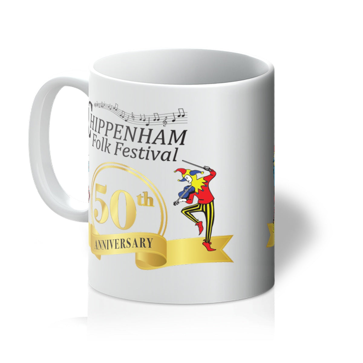 Chippenham Folk Festival 50th Anniversary Mug