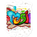 Music Graffiti Art Sticker