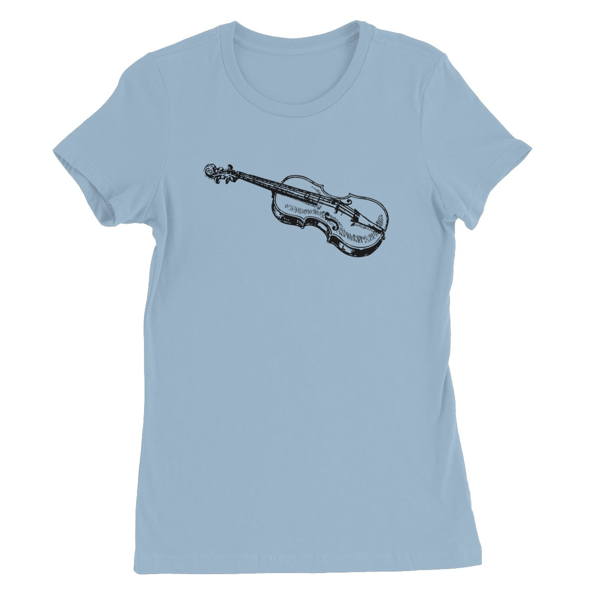 Fiddle Sketch Women's T-Shirt